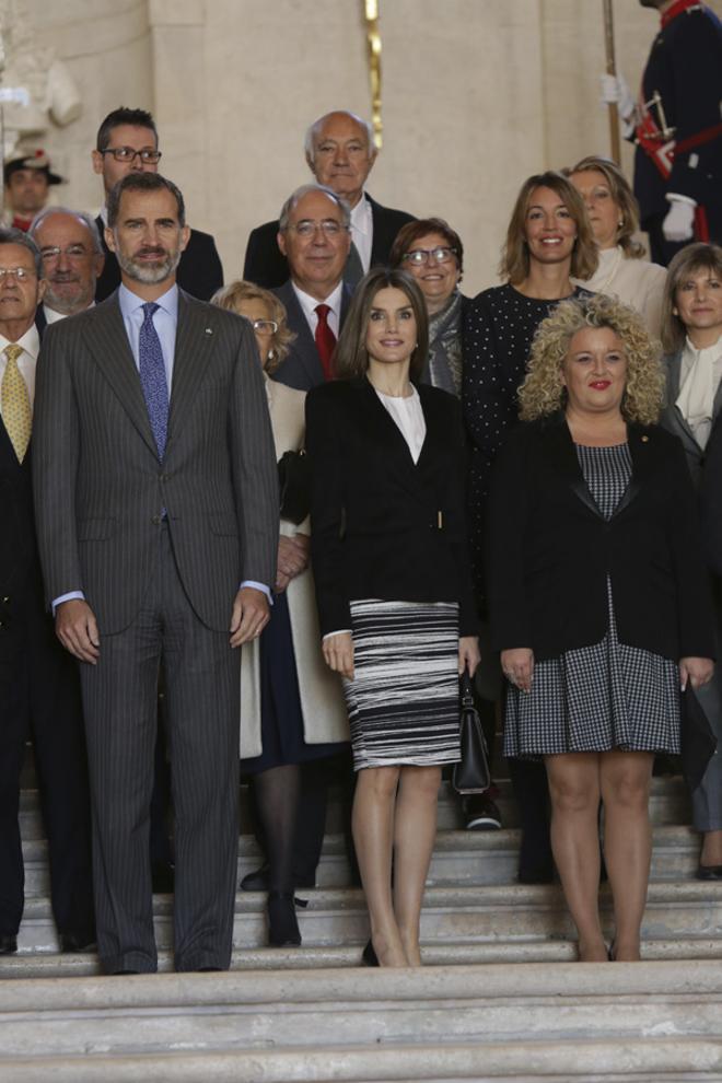 Letizia en el Palacio Real de Aranjuez: apertura simposio Internacional sobre Carlos III