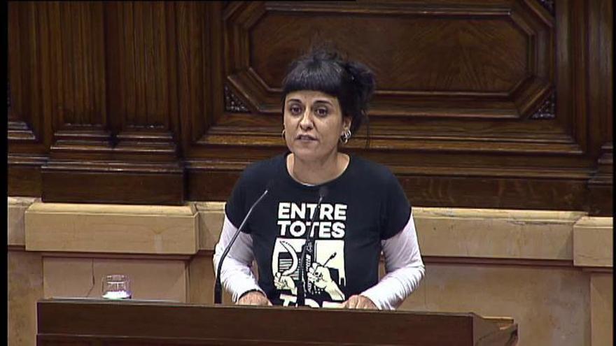 CUP: "Hoy tocaba proclamar la republicana catalana"