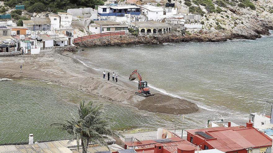 La Demarcación está trabajando en la Algameca Chica.