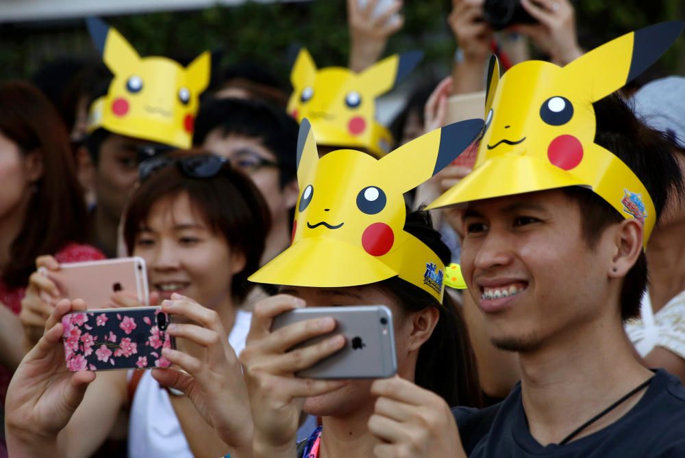 Més de mil Pikachus desfilen pels carrers de Yokohama