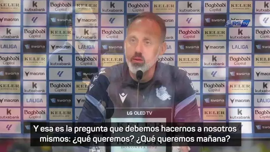 Toque de atención de Matarazzo: "¿Qué queremos?"