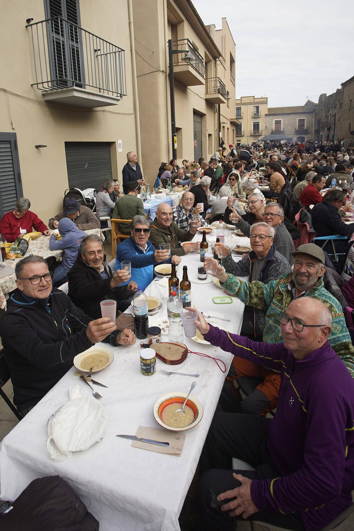Verges dinar popular carnaval sopa de Verges