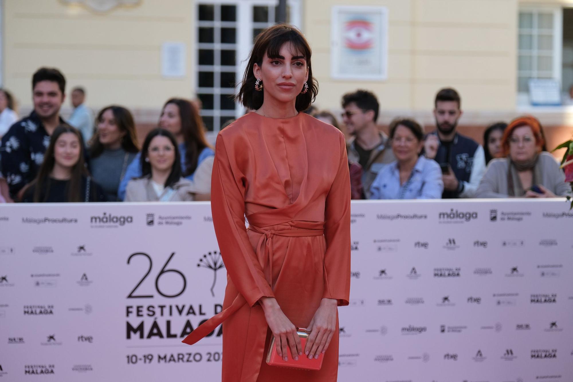 Las imágenes de la alfombra roja de la gala inaugural del 26 Festival de Málaga