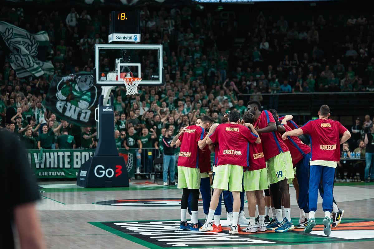 El Barça sucumbió ante el infierno de Kaunas