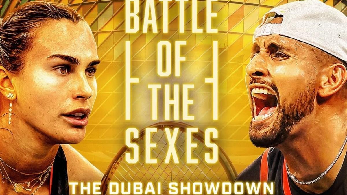 Sabalenka y Kyrgios se medirán en Dubai