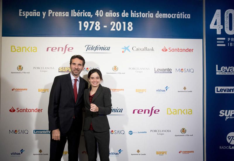 Photocall de la gala del 40 aniversario de Prensa Ibérica en Levante-EMV