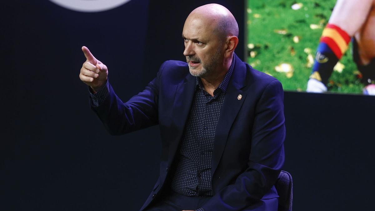 Rafael Louzán, presidente de la Federación Española de Fútbol