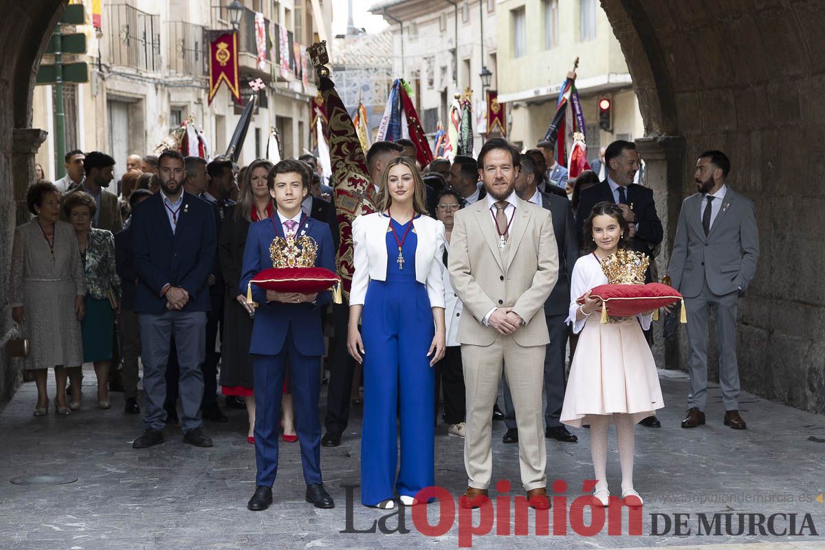 Coronación de los Reyes Cristianos y bendición de banderas del Bando Cristiano en Caravaca