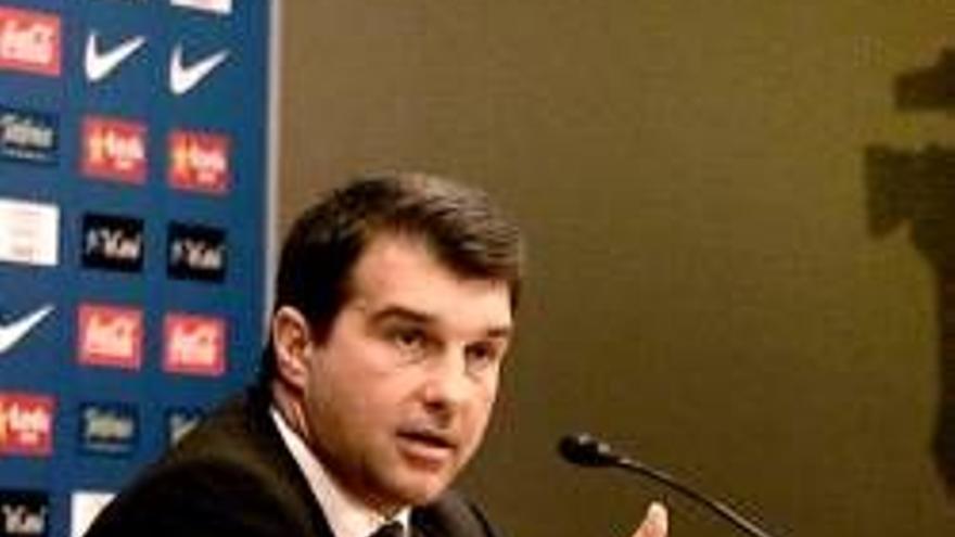 Laporta promete mano dura para &quot;acabar con la autocomplacencia&quot;