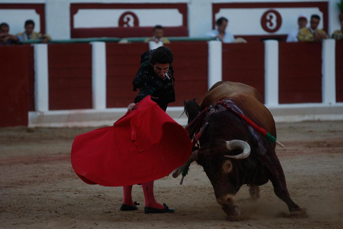 Alberto Durán, en la última corrida de la feria de San Pedro en la que participó.