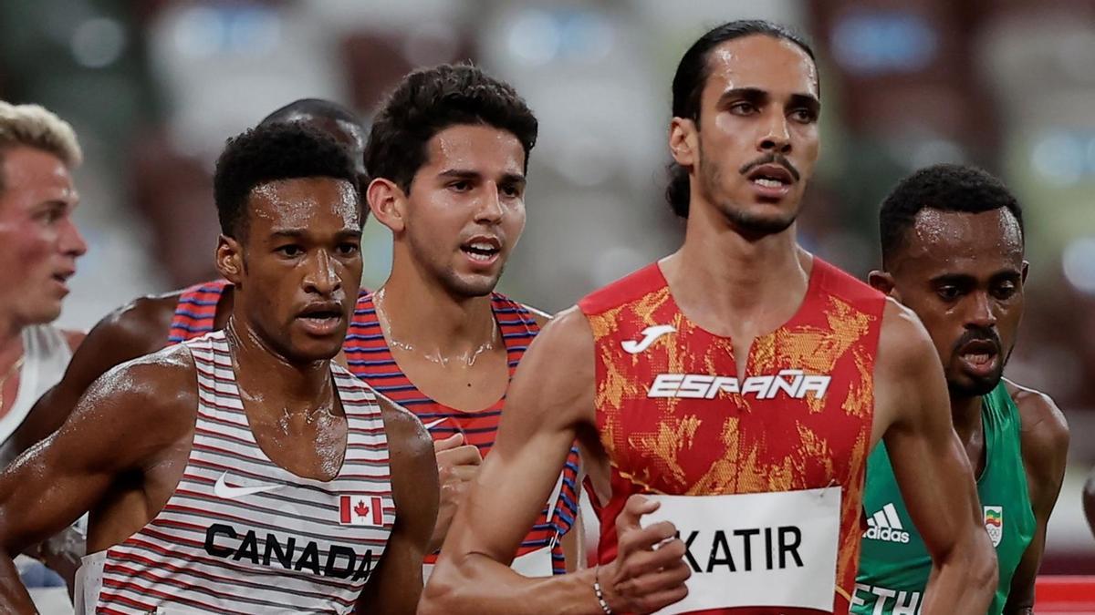 Mo Katir opta a medalla en la carrera de 5.000 metros.