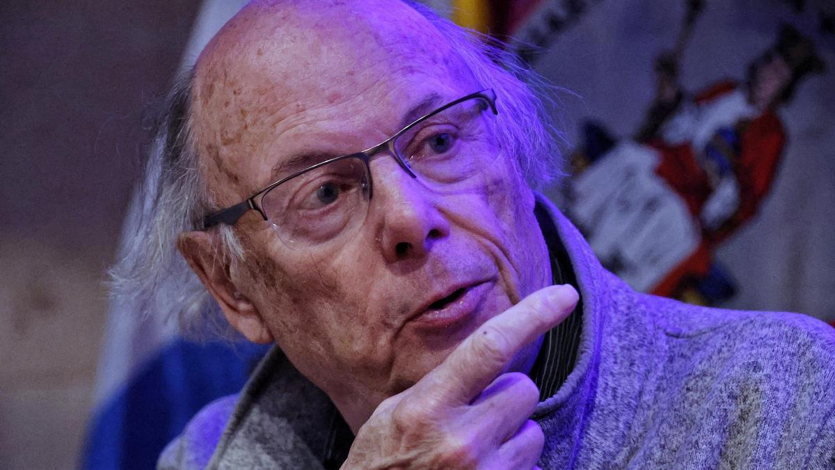 Bjarne Stroustrup, diseñador original del lenguaje de programación C++, durante su visita a la Universidad de La Laguna.