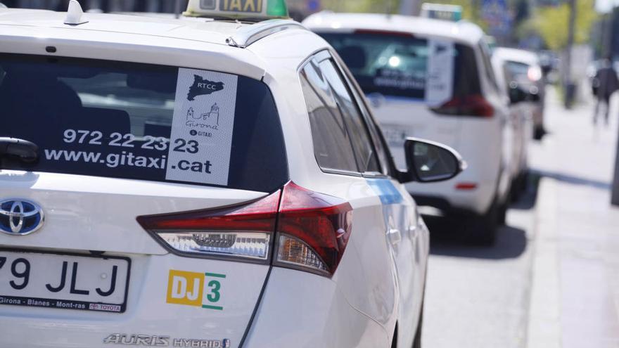 Els taxistes de Girona descarten convocar una vaga després dels acords amb Foment