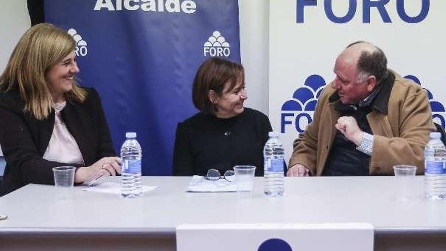 Moriyón alaba a Guardado en la nueva sede de Foro, antes del PP