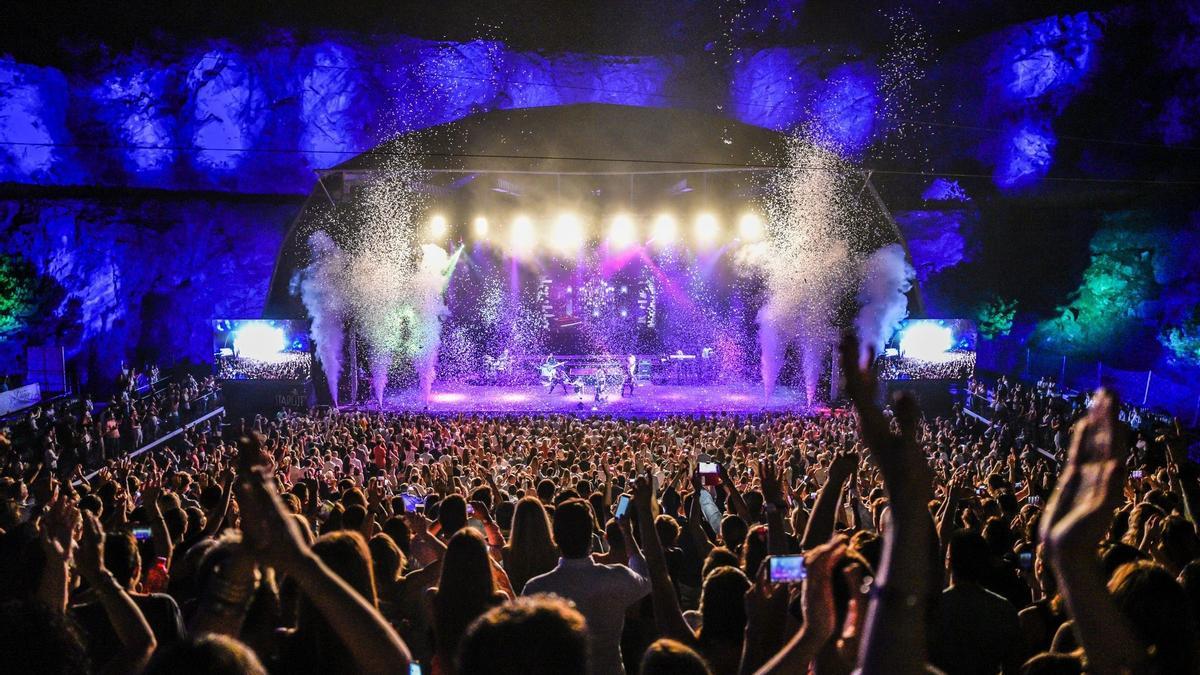 Un concierto en el Starlite Festival