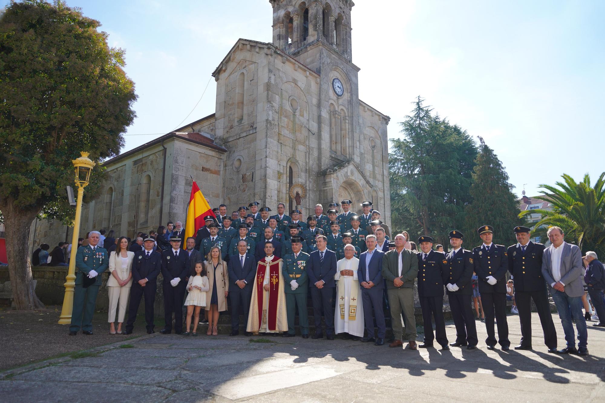 Día del Pilar en el cuartel de la Guardia Civil de Lalín