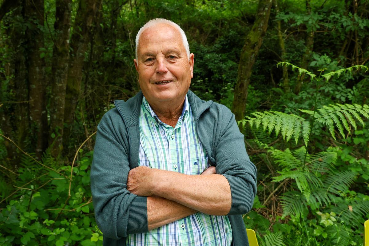 Celestino Veiga, propietario forestal desde el año 76.