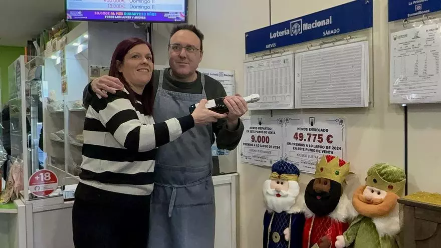 VÍDEO: Colloto celebra el primer premio de la lotería de El Niño