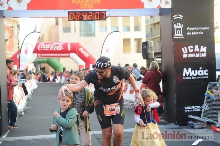 Maratón de Murcia: llegadas (V)