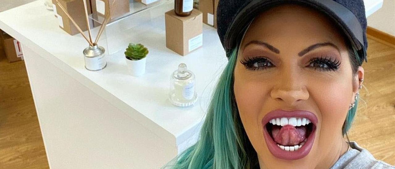 La instagramer británica Jodie Marsh, exmodelo y concursante de ‘reality shows’.