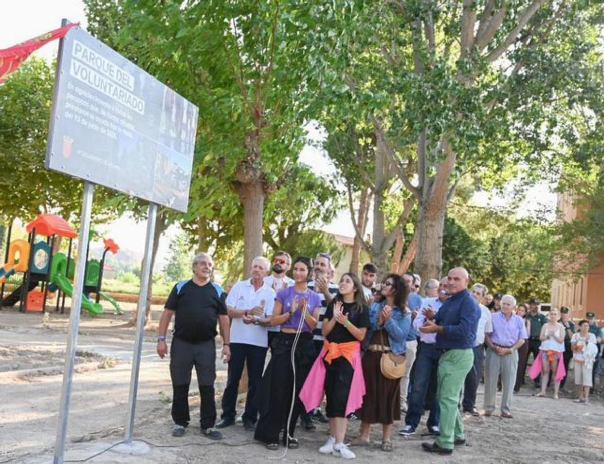 Inaguración del Parque del Voluntariado. | SERVICIO ESPECIAL