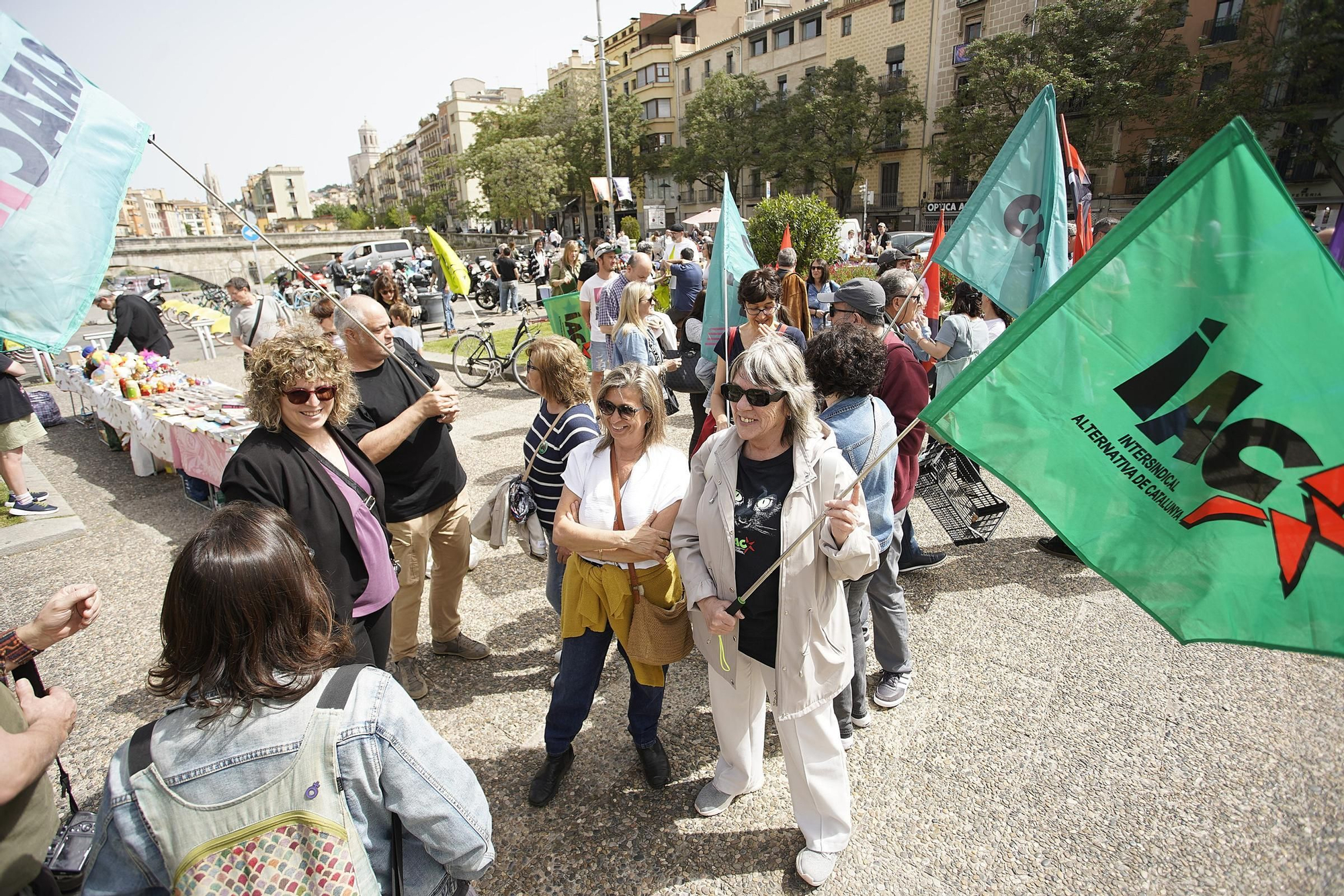 El sindicalisme gironí reclama reduir la jornada i fenar els accidents laborals