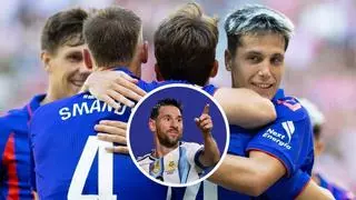 A Messi le gusta la victoria del Eldense en El Molinón