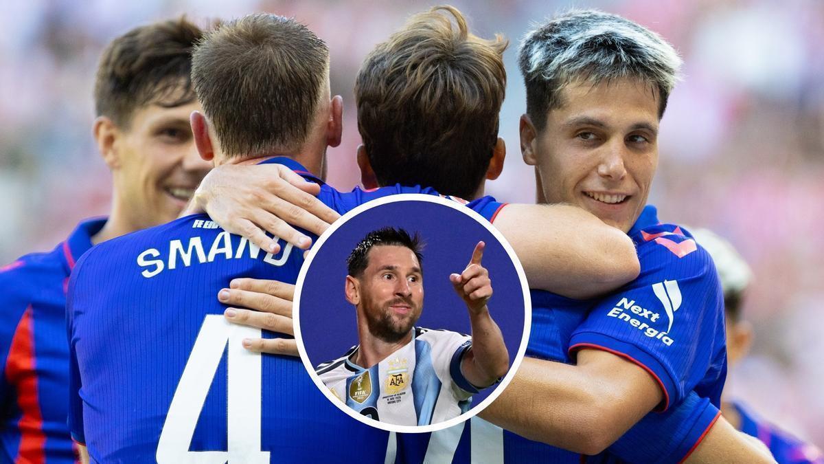 A Messi le gusta la victoria del Eldense en El Molinón