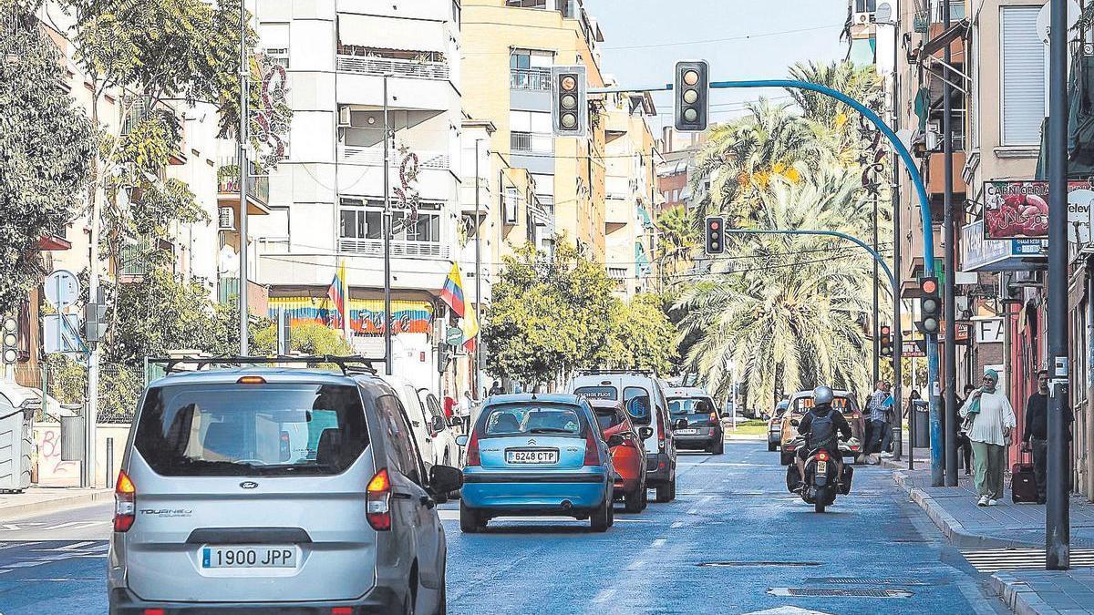 Remodelación de calles y aceras en la avenida de Jijona.