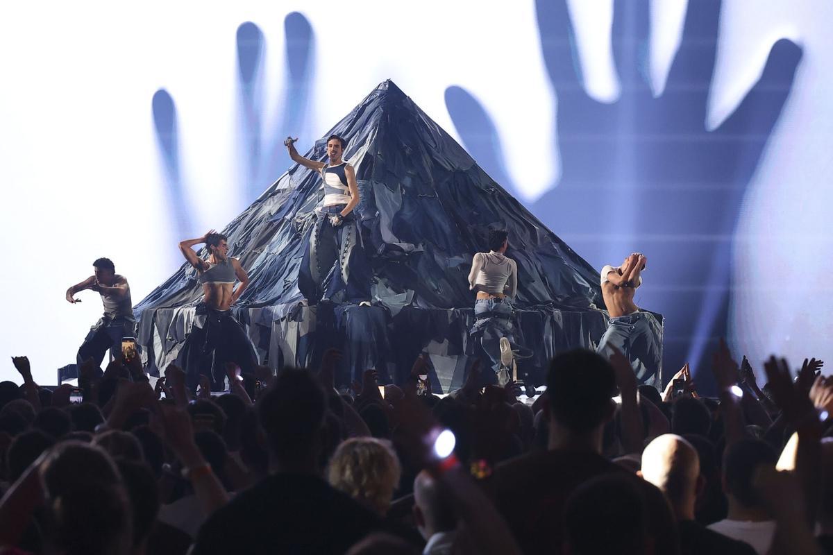 Actuación de MAYO en la segunda semifinal del Benidorm Fest.
