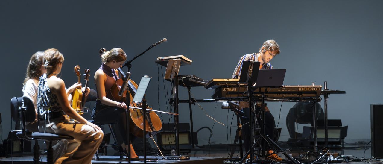 Un moment de l&#039;espectacle de Lucas Vidal