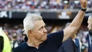 La reacción de Aguirre tras el gol de Mikautadze: "No mames, cabrón"