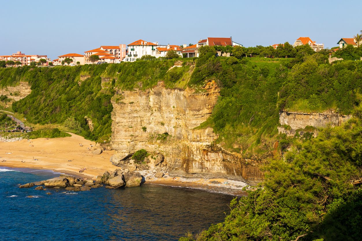 La costa vasca francesa deja panorámicas tan bonitas como ésta