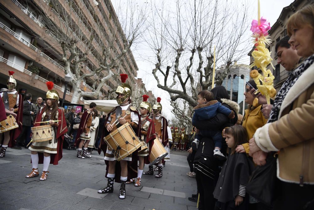 Diumenge de Rams amb palmons i armats a Manresa