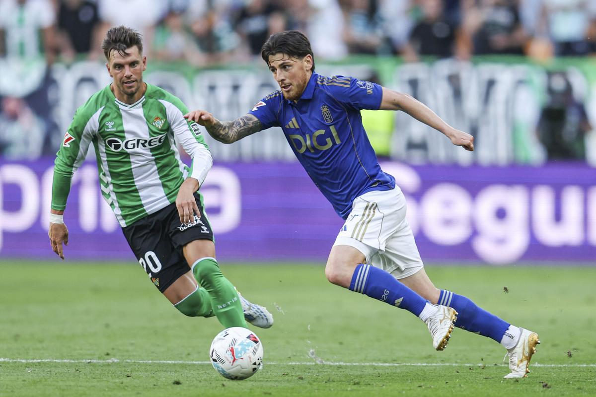 Así fue el partido entre el Real Oviedo y el Betis