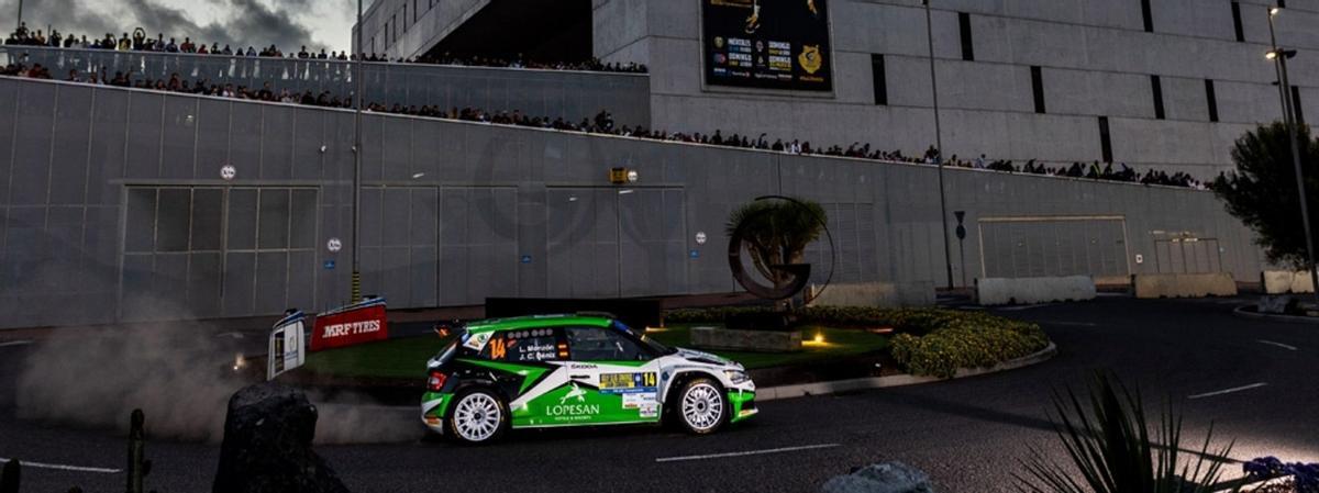 Un momento de una edición anterior del Rally Islas Canarias