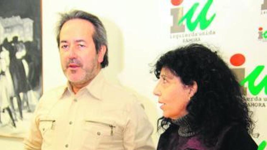 Francisco Guarido y Laura Rivera.