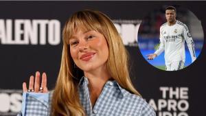 Ester Expósito, enxampada veient Mbappé al Bernabéu