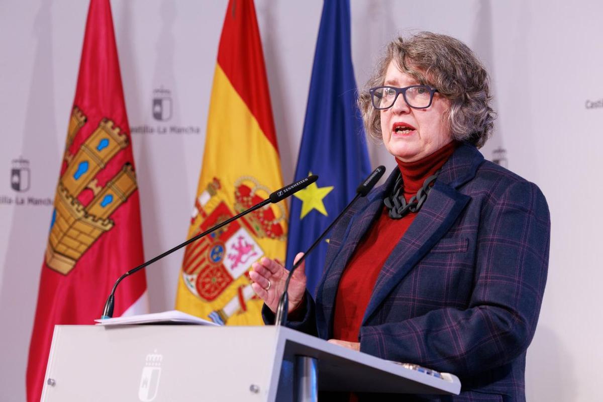 Mercedes Gómez, consejera de Desarrollo Sostenible de Castilla-La Mancha.