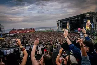 Ambiente del Primavera Sound en la segunda jornada del festival