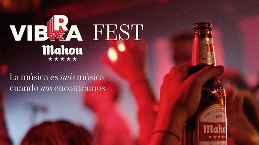 Cartel de 'Vibra Mahou Fest'.