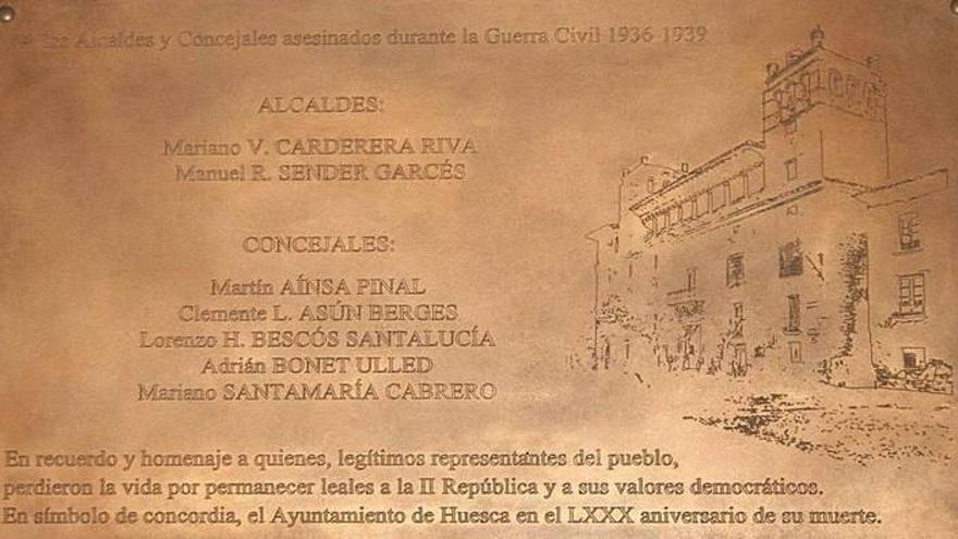 EN RECUERDO DE LOS EDILES ASESINADOS EN LA GUERRA CIVIL