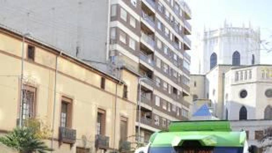 Plataforma del Tram del bucle centro cuyos intereses fueron impugnados.