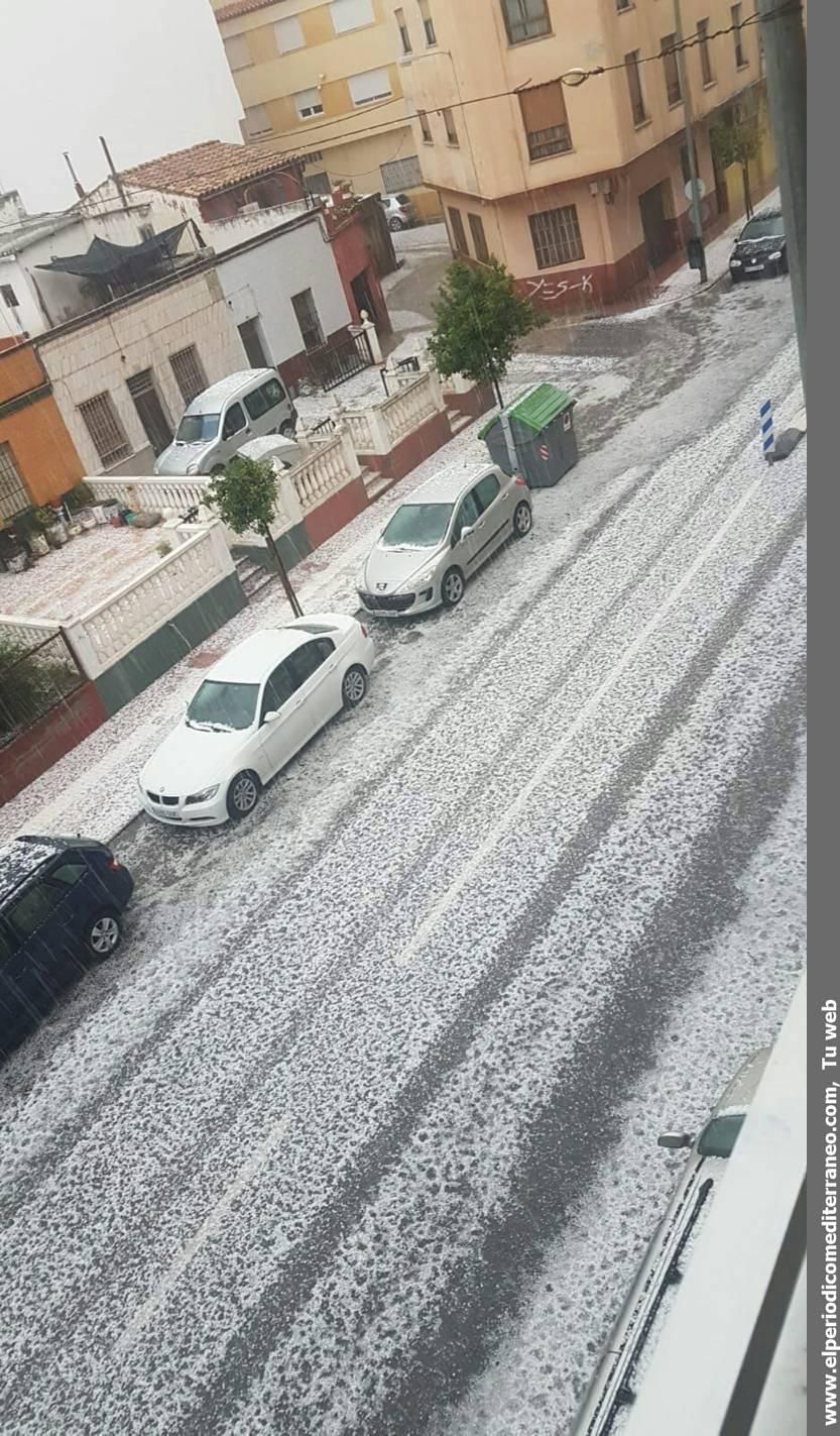 Las tormentas de la provincia en imágenes