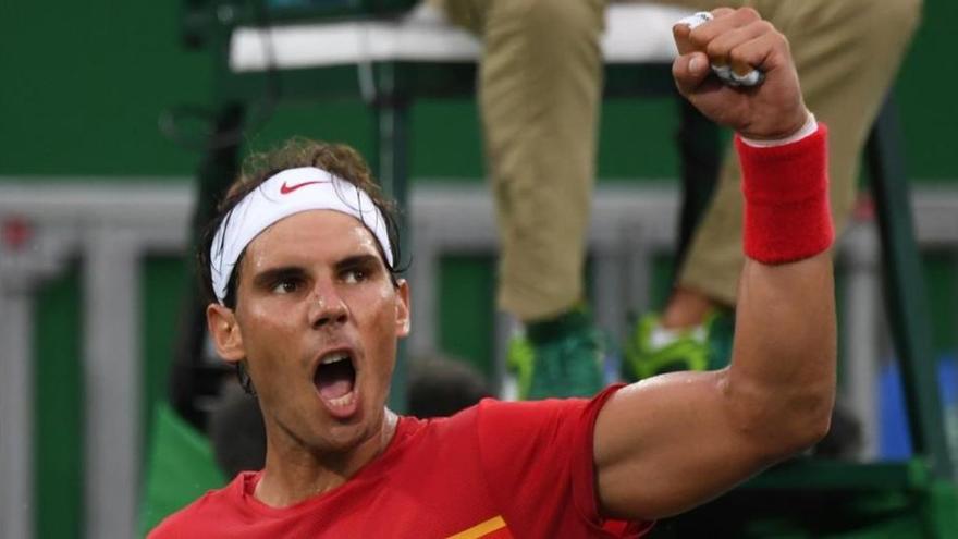 Nadal se estrena en Río 2016 con un triunfo claro y aleja dudas sobre su muñeca