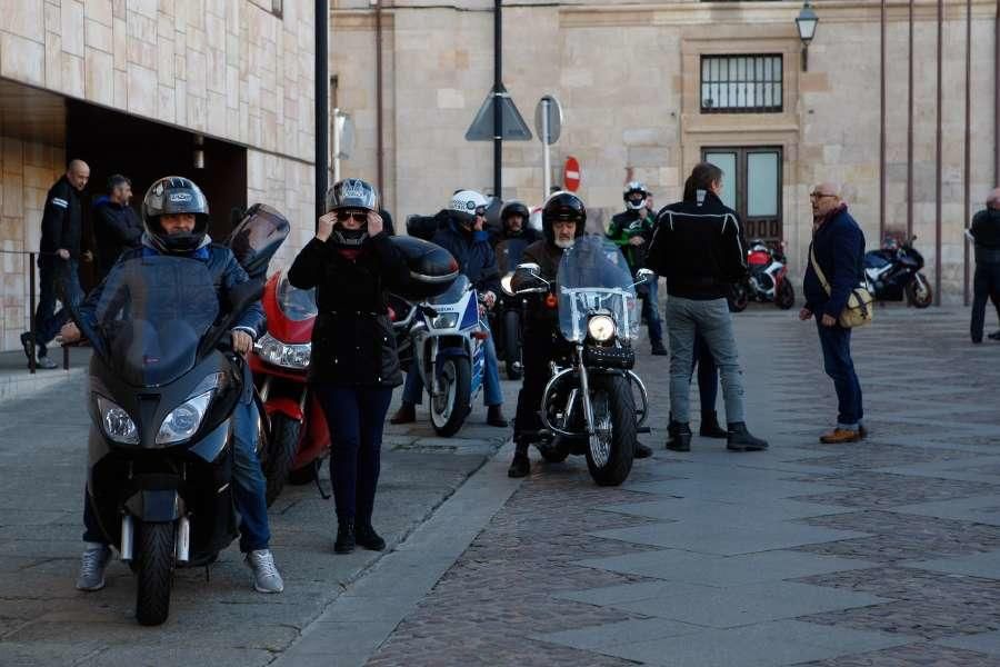 Marcha de motos de la AMZ