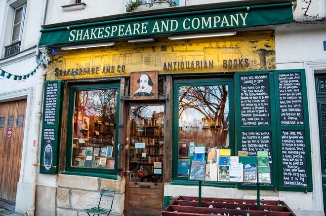 Shakespeare and Company bookstore