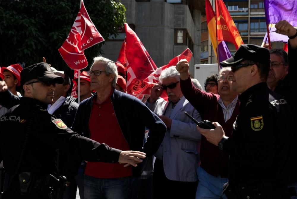 Manifestación del 1 de Mayo en Murcia