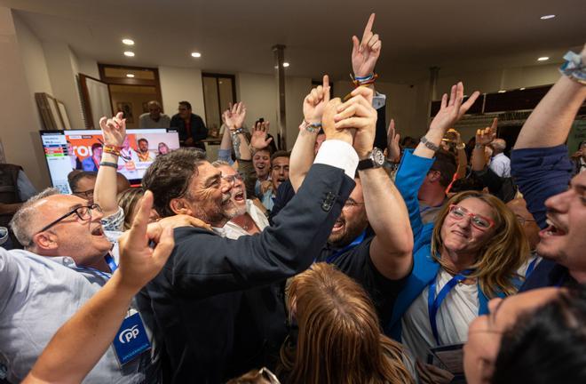 Luis Barcala revalida la alcaldía rozando la mayoría absoluta