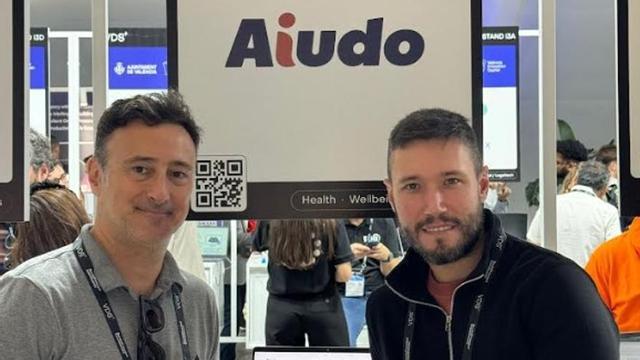 Daniel Ibiza e Ignacio Guarinos, fundadores de la empresa Aiudo